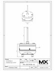 Maxx-ER (D/C) Sonde 8638 Capteur de centrage à ressort Pointe 5 mm