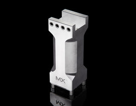 Maxx-ER (D/C) Porte-électrode en aluminium 4" de hauteur fendu U30