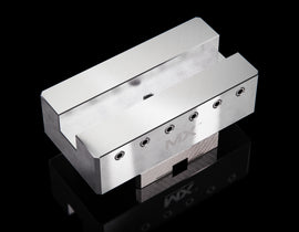 MaxxMacro (D/C) 54 Porte-électrode fendu en aluminium U15x4"