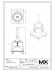 Maxx-ER (Erowa) Probe  ER-008638 Centering Sensor Stationary 6MM TIP print