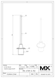 MaxxMacro (D/C) & Maxx-ER Embout de rechange pour sonde stationnaire 6 mm x 150 mm