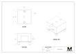 Maxx-ER 50 supports plats en aluminium 50x50mm