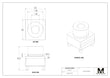 Maxx-ER (Erowa) 008617 50 Stainless Control Ruler Master 5