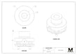 Maxx-ER (Erowa) 50 Stainless Control Ruler Master D72 Gauging Pin 5