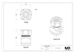 MaxxMacro (System 3R) 54 ER Collet Chuck ER40 4