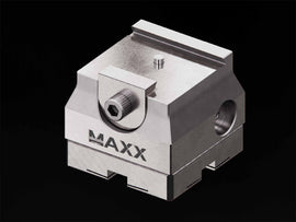 MaxxMacro 54 Support à queue d'aronde en acier inoxydable 35 mm