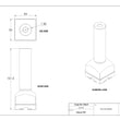 MaxxMacro 54 Stainless Control Rod Master Checking Pin