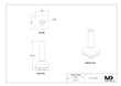 MaxxMacro (System 3R) 70 Stainless Control Rod Master Checking Pin 4