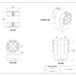 MaxxMacro 54 Twin Manual Chuck 90 Degree Adapter