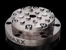 MaxxMagnum Mandrin manuel à profil bas 68024V pour table Haas TR210