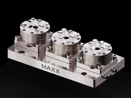 MaxxMacro (System 3R) 70 Multi 3 Pneumatic Chuck 6001030 Precision Rail 1