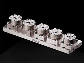 MaxxMacro (System 3R) 70 Multi 5 Pneumatic Chuck 6001030 Precision Rail 2