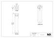 MaxxMacro 54 Extension verticale manuelle QuickChuck 12"
