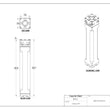 MaxxMacro (System 3R) 54 Manual QuickChuck Vertical Extension 12" 5