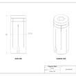 MaxxMacro Expandable Dowel 901 20mm MXRefix Mandrel