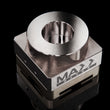 MaxxMacro 54 Support de crosse rond en acier inoxydable 25 mm