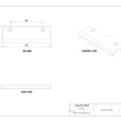 MaxxMacro MXRuler 23925 WEDM Standard 60mm Support Tab