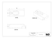 MaxxMacro MXRuler 239241 WEDM Pinces d'orteils de base (lot de 2)