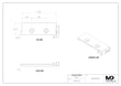 MaxxMacro (System 3R) 20029J1 MXRuler (3Ruler) WEDM Reference Element 120mm 5