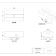 MaxxMacro 54 Porte-électrode à fente en aluminium U15x4"