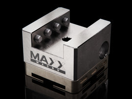 MaxxMacro Porte-électrode fendu en acier inoxydable 54 U30