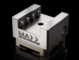 MaxxMacro Porte-électrode fendu en acier inoxydable 54 U35