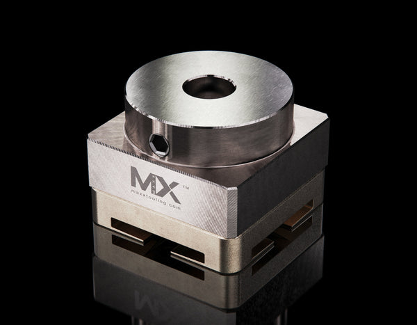 MaxxMacro 54 Stainless Round Stock Holder 15mm