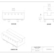 Maxx-ER Porte-électrode fendu en aluminium U15x4"