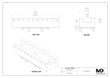 Maxx-ER (D/C) Electrode Holder Slotted Aluminum U25x6"