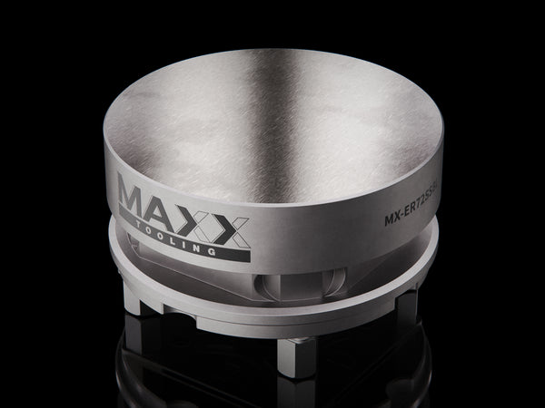 Maxx-ER Uniblank 35210 D72 Support en acier inoxydable Blanc