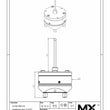 Maxx-ER (Erowa) 008638 50 Stainless Spring Loaded Centering Sensor Probe 5mm Tip 5