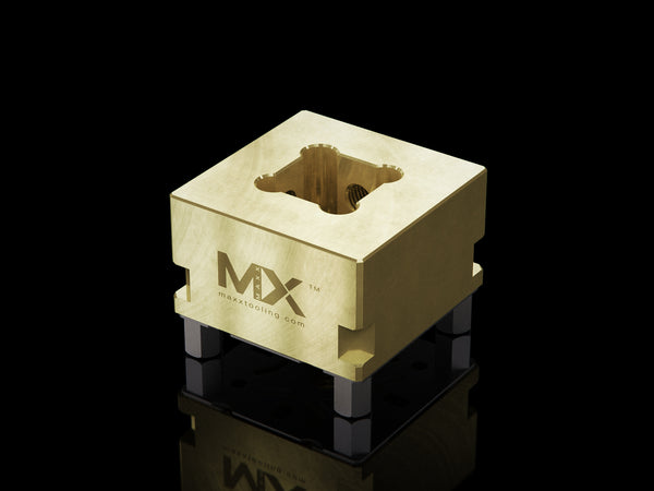 Maxx-ER Porte-électrode de poche carré en laiton S20