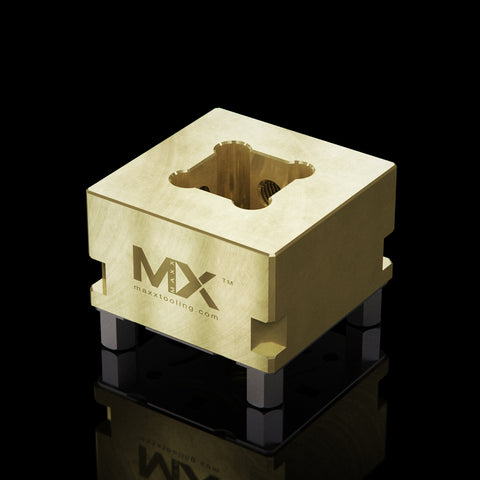 Maxx-ER Brass Square Pocket Electrode Holder S20