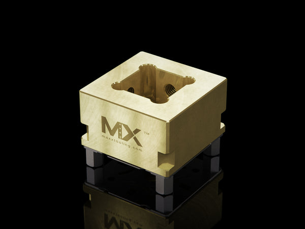 Maxx-ER Brass Square Pocket Electrode Holder S25