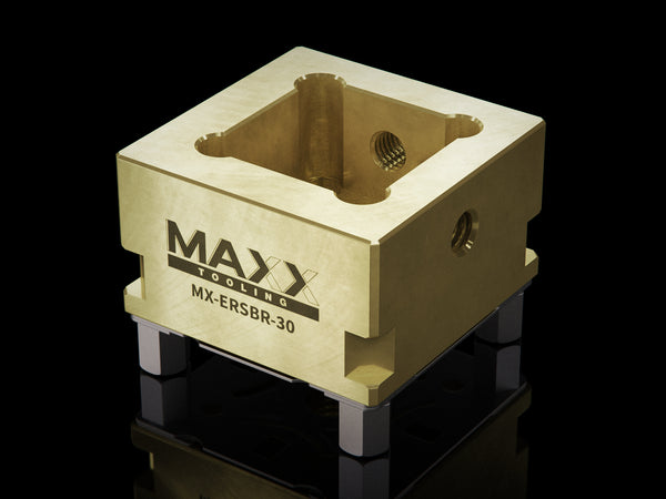 Maxx-ER Brass Square Pocket Electrode Holder S30