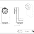 MaxxMacro Mandrin manuel 54, adaptateur 90 degrés 6" avec palette 70 performances