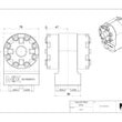 MaxxMacro Adaptateur 90 degrés pour mandrin manuel double 54