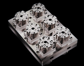 MaxxMacro (System 3R) Pneumatic Six (6) Multi Chuck System top