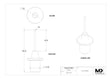 Pointe de rechange pour sonde stationnaire MaxxTooling 4 mm