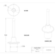 Pointe de rechange pour sonde stationnaire MaxxTooling 8 mm