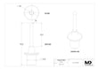 Pointe de rechange pour sonde stationnaire MaxxTooling 8 mm
