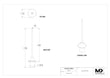 Pointe de rechange pour sonde stationnaire MaxxTooling 3 mm x 150 mm