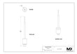 Pointe de remplacement de sonde à ressort MaxxTooling 2 mm