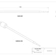 MaxxTooling Spring Loaded Probe Replacement Tip 3mm x 150mm