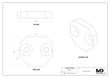MaxxTooling Taquet pour Robot Gripper 52, pièce de rechange