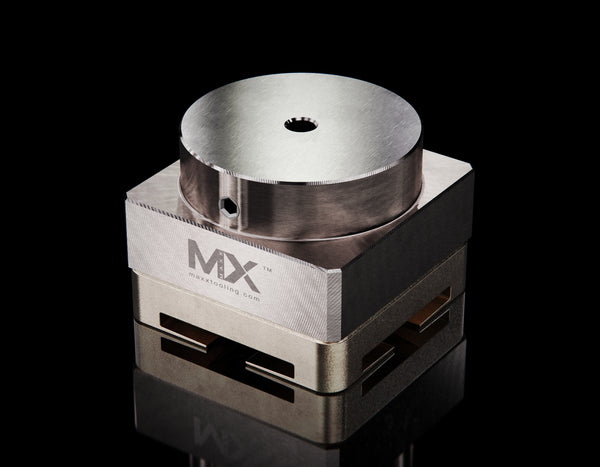 MaxxMacro Support circulaire en acier inoxydable, support rond de 6 mm de diamètre