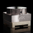 MaxxMacro Support circulaire en acier inoxydable, support rond de 6 mm de diamètre