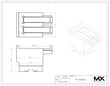 MaxxMacro (System 3R) Vise 008814 Precision Vise 0-100 UnoSet print