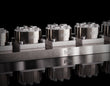 MaxxMacro (D/C) 70 Pneumatic Five (5) Multi Chuck Rail System