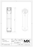 MaxxMacro 54 HP Chuck 12 Inch Mini Extension print